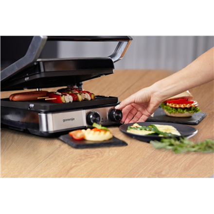 Gorenje Grill | GCG2000MT | 2000 W | Table | Black