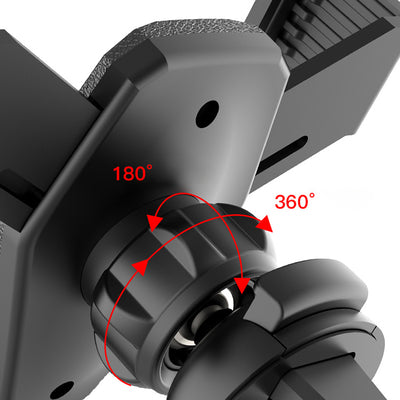 Gravity smartphone car holder, silver (YC07) — Hurtel