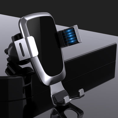 Gravity smartphone car holder for air vent silver (YC08) — Hurtel