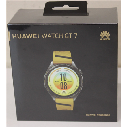 SALE OUT. HUAWEI WATCH GT 7 46mm, Yellow, Atum-B39FY DAMAGED PACKAGING | SALE OUT. Huawei | DAMAGED PACKAGING