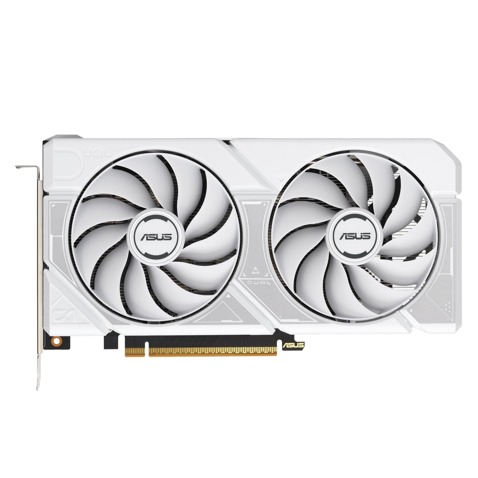 Graphics Card ASUS NVIDIA GeForce RTX 5060 8 GB GDDR7 128 bit PCIE 5.0 16x Dual Slot Fansink DUAL-RTX5060-O8G-WHITE