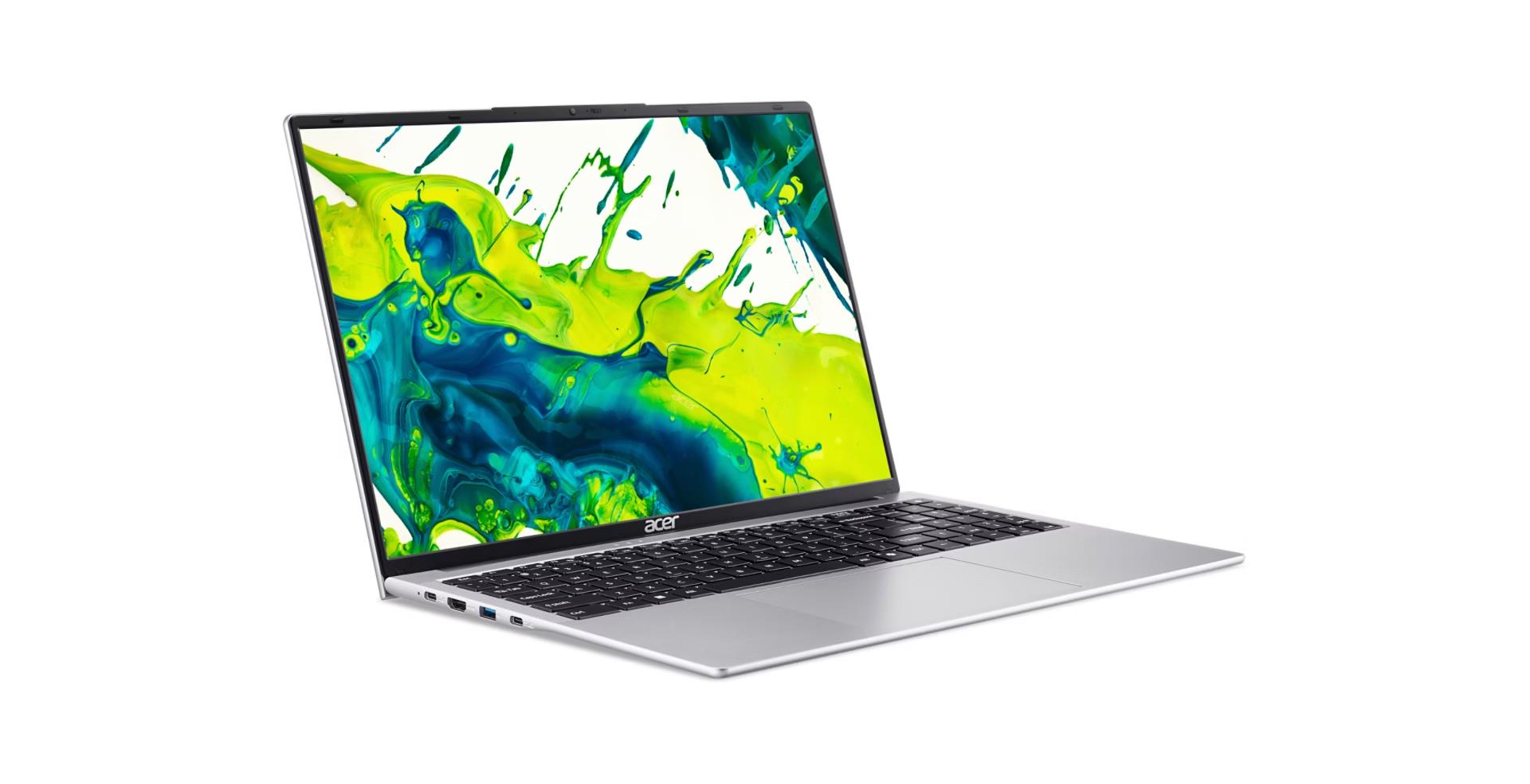 Notebook ACER Aspire AL16-54P-52AL CPU Intel Core 5 120U 1400 MHz 16" 1920x1200 RAM 16GB DDR5 SSD 512GB Intel Intel Graphics Integrated ENG Card Reader MicroSD Windows 11 Home Silver 1.53 kg NX.D73EL.002