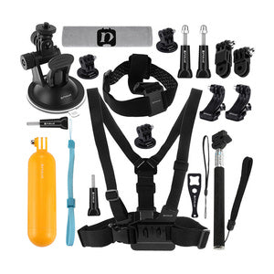 Set of 20 Puluz accessories for sports cameras (including Osmo Action 5 Pro, Insta360 Ace Pro 2) PKT18 - Image 1