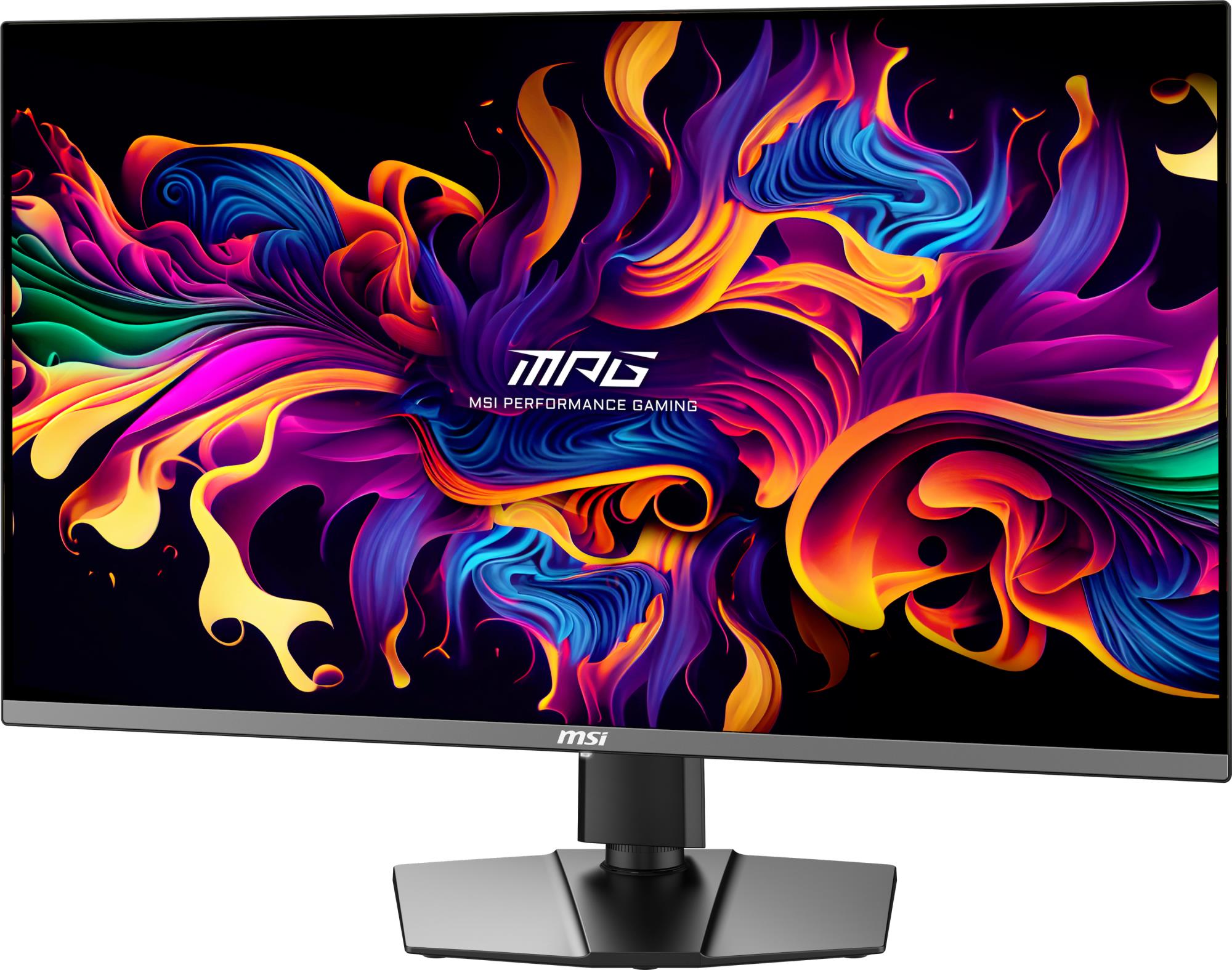 Monitor MSI 31.5" Gaming/4K Panel QD-OLED 3840x2160 16:9 Matte 0.03 ms Swivel Pivot Height adjustable Tilt Colour Black MPG321URXQD-OLED