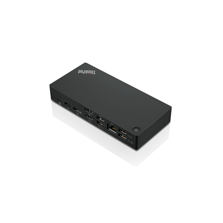 Lenovo | ThinkPad Universal USB-C Dock - EU | Docking station | Ethernet LAN (RJ-45) ports 1 | VGA (D-Sub) ports quantit