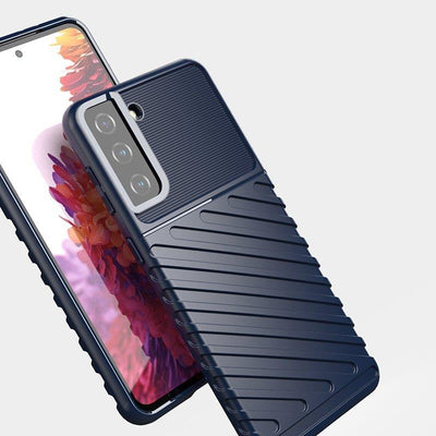 Thunder Case flexible armored cover for Samsung Galaxy S22 + (S22 Plus) black — Hurtel