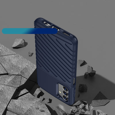 Thunder Case flexible armored cover for Samsung Galaxy A13 5G blue — Hurtel
