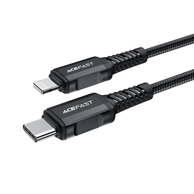 Acefast C4-01 Lightning - USB-C PD cable 30W 3A 480Mb/s 1.8m - black