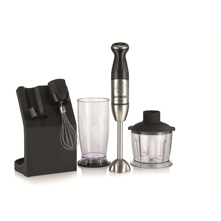 Gorenje | Blender | HBC807QB | Hand Blender | 800 W | Number of speeds Variable | Chopper | Black