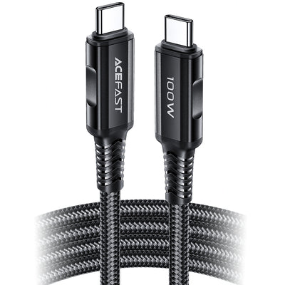 Acefast C4-03 Black USB-C - USB-C PD QC cable 100W 5A 480Mb/s 2m - black