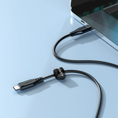 Acefast C3-03 USB-C - USB-C PD QC cable 60W 3A 480Mb/s 1.2m - white