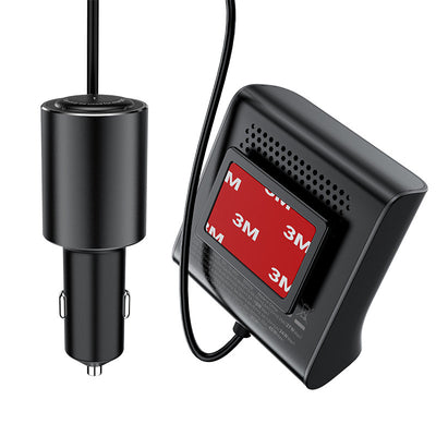 Acefast car charger 90W USB Type C / 3x USB / cigarette lighter socket, PPS, PD3.0, QC3.0, AFC, FCP charging station black (B
