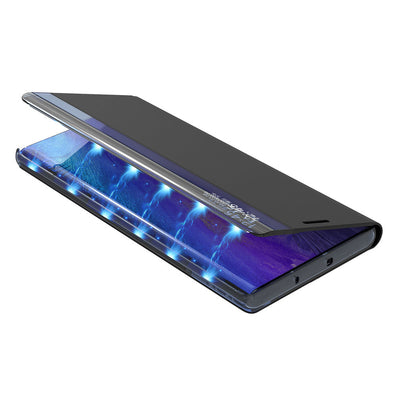 New Sleep Case cover with a stand function for Samsung Galaxy A03s (166.5) blue — Hurtel