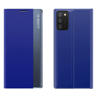 New Sleep Case cover with a stand function for Samsung Galaxy A03s (166.5) blue — Hurtel