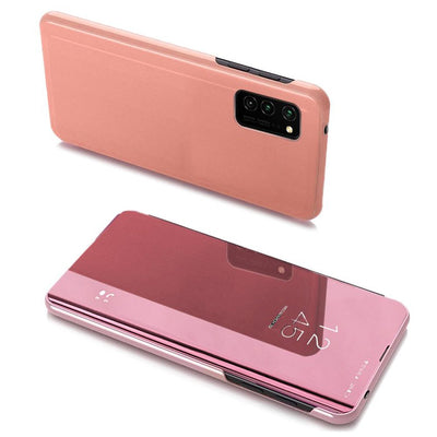 Clear View Case for Samsung Galaxy A03s (166.5) pink — Hurtel