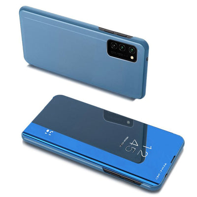 Clear View Case flip cover for Samsung Galaxy A03s (166.5) blue — Hurtel
