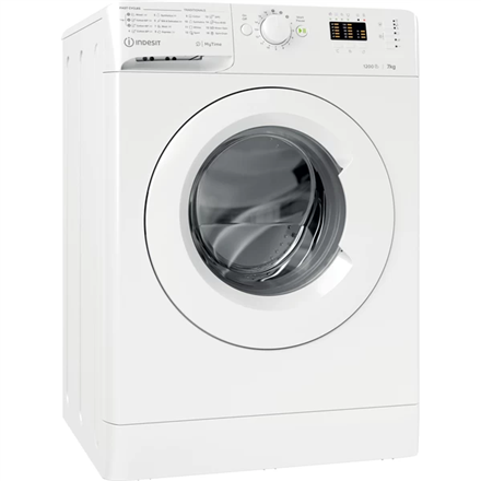 INDESIT | Washing machine | MTWA 71252 W EE | Energy efficiency class E | Front loading | Washing capacity 7 kg | 1200 R