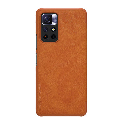 Nillkin Qin Case Case for Xiaomi Redmi Note 11T 5G / Note 11S 5G / Note 11 5G (China) / Poco M4 Pro 5G Camera Cover Holster C