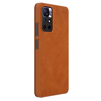 Nillkin Qin Case Case for Xiaomi Redmi Note 11T 5G / Note 11S 5G / Note 11 5G (China) / Poco M4 Pro 5G Camera Cover Holster C