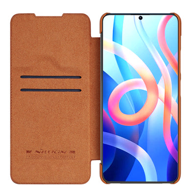 Nillkin Qin Case Case for Xiaomi Redmi Note 11T 5G / Note 11S 5G / Note 11 5G (China) / Poco M4 Pro 5G Camera Cover Holster C