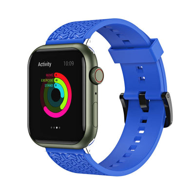 Watch Strap Y Watchband Bracelet for Apple Watch 38 / 40 / 41 mm - Blue — Hurtel