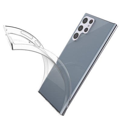 Ultra Clear Gel Cover 0.5mm Samsung Galaxy S22 Ultra Transparent — Hurtel