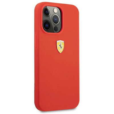 Ferrari FESSIHCP13XRE iPhone 13 Pro Max 6.7" red/red hardcase Silicone