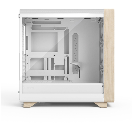Fractal Design Case | Summit | ATX | Chalk White TG Clear Tint