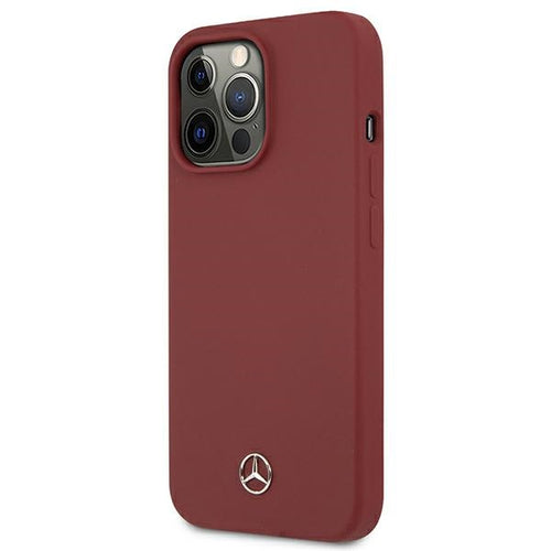 Mercedes Silicone Line Case for iPhone 13 Pro / iPhone 13 - Red