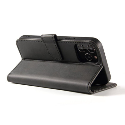 Magnet Case elegant case case cover with a flap and stand function Poco M4 Pro 5G black — Hurtel