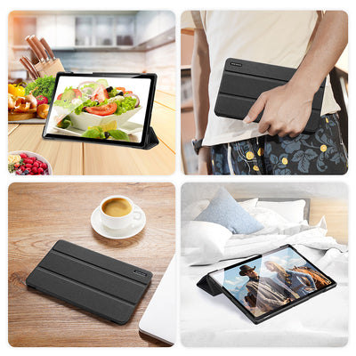 Dux Ducis Domo Foldable Cover Tablet Case with Smart Sleep Function Stand Samsung Galaxy Tab A8 10.5'' 2021 Black