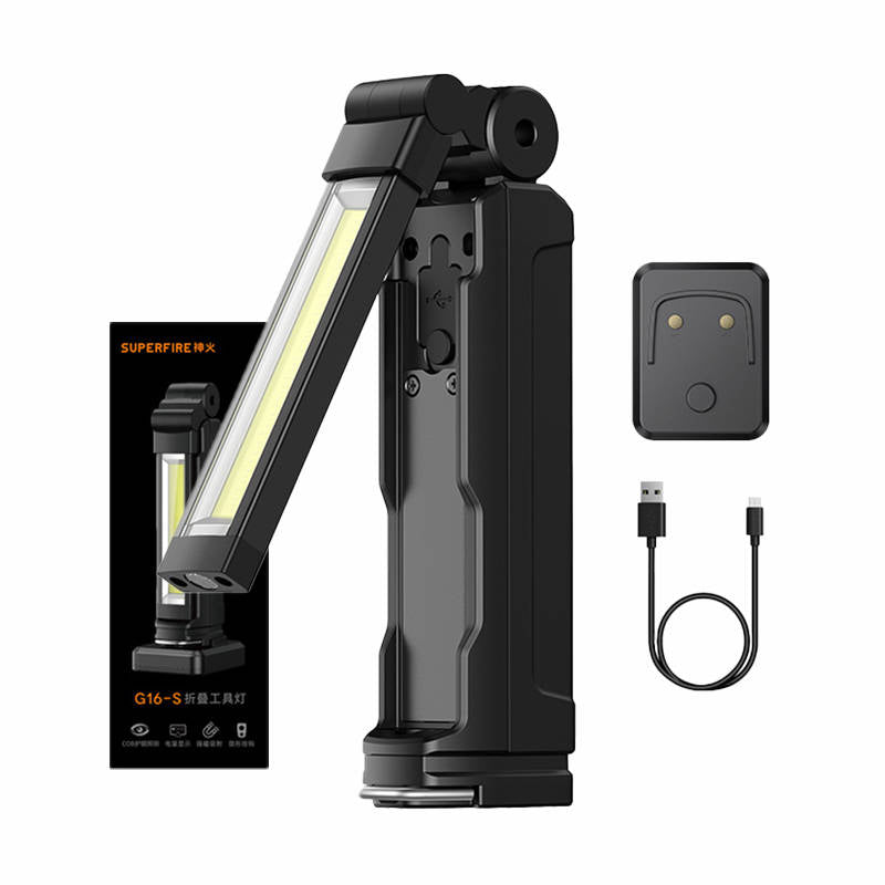 Superfire G16-S multifunction flashlight, 800lm, USB-C - Image 1