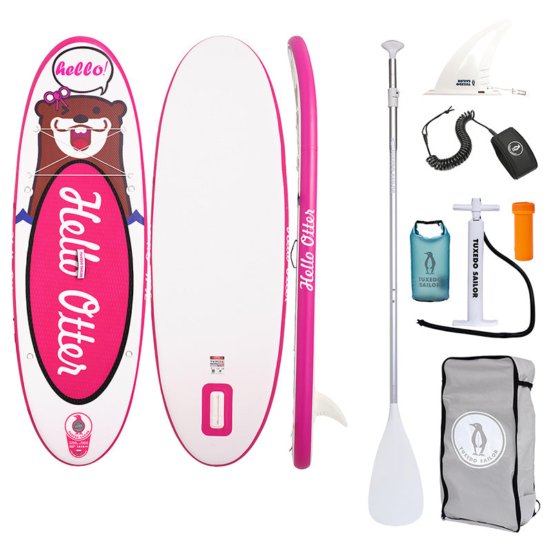 FunWater Tuxedo Sailor Children's SUP Paddle Board 2,4m (pink) - Image 1
