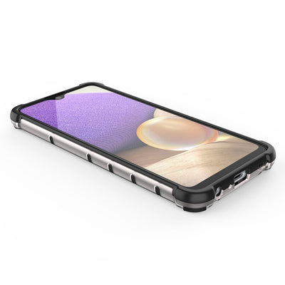 Honeycomb case armored cover with a gel frame for Samsung Galaxy A13 5G transparent — Hurtel