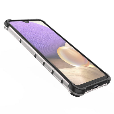 Honeycomb case armored cover with a gel frame for Samsung Galaxy A13 5G transparent — Hurtel