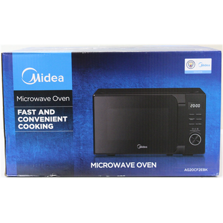 SALE OUT. Midea AG20CF2EBK Microwave oven with Grill, 20 L, Digital control, Black | SALE OUT. Midea Microwave Oven With