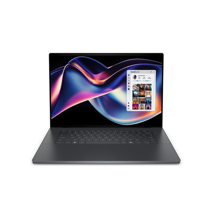 Dell XPS 16 DA16260 | Graphite | 16 " | OLED | Touchscreen | 3.2K | Intel Core Ultra X7 | 358H | 64 GB | LPDDR5x | Solid
