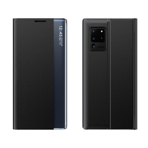 New Sleep Case cover with a stand function for Samsung Galaxy A73 black — Hurtel