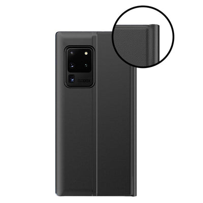 New Sleep Case cover with a stand function for Samsung Galaxy A73 black — Hurtel