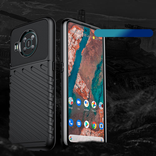 Thunder Case flexible armored cover for Nokia X100 black — Hurtel