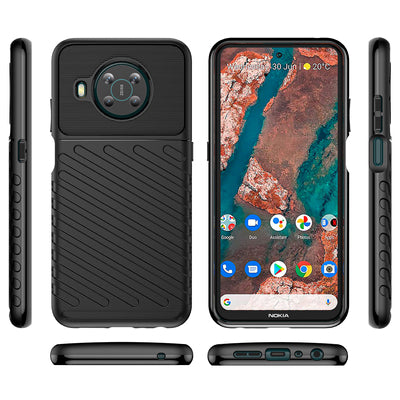 Thunder Case flexible armored cover for Nokia X100 black — Hurtel