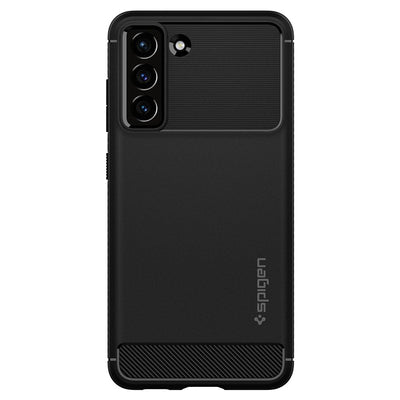 Spigen Rugged Armor Case for Samsung Galaxy S21 FE - Matte Black