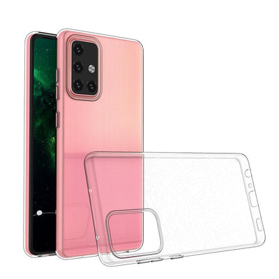Gel case cover for Ultra Clear 0.5mm Samsung Galaxy A73 transparent — Hurtel