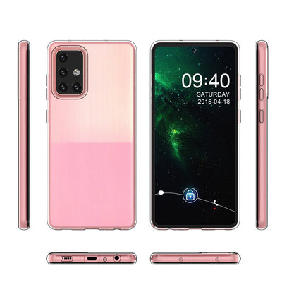 Gel case cover for Ultra Clear 0.5mm Samsung Galaxy A73 transparent — Hurtel