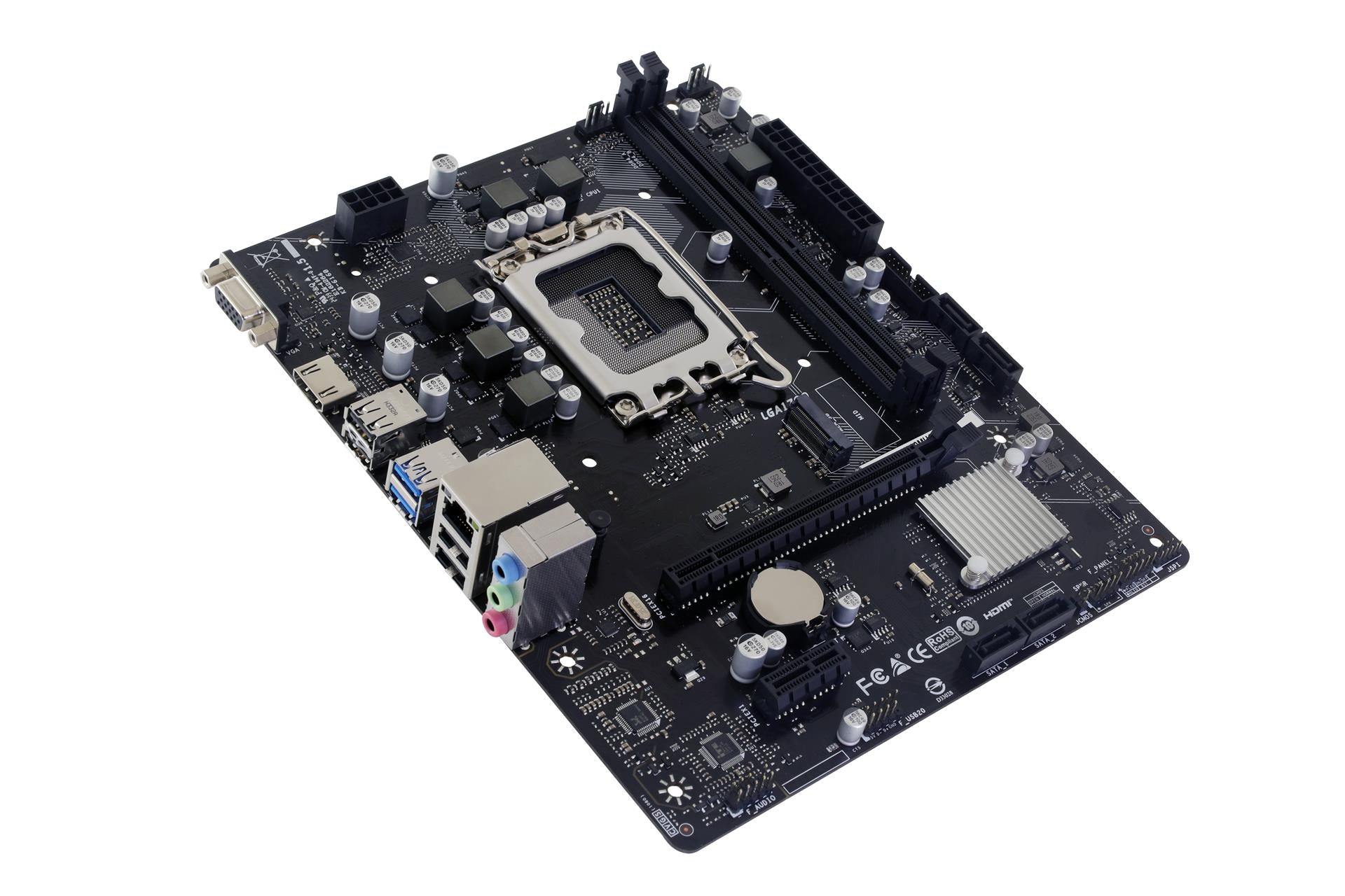 Mainboard BIOSTAR Intel H610 LGA1700 Micro-ATX Memory DDR4 Memory slots 2 H610MHC2.0