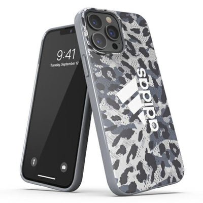Adidas OR SnapCase Leopard Case for iPhone 13 Pro / iPhone 13 - Gray