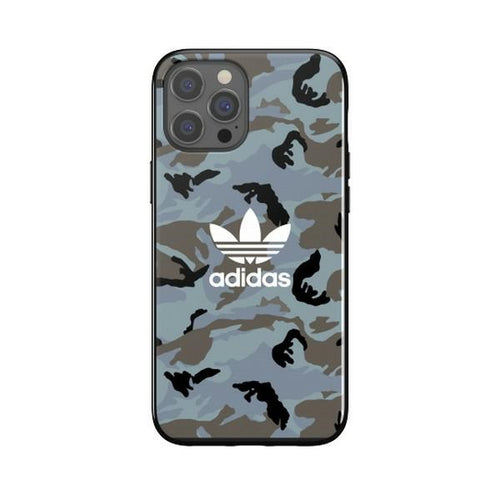 Adidas OR SnapCase Camo Case for iPhone 12 Pro Max - Blue and Black