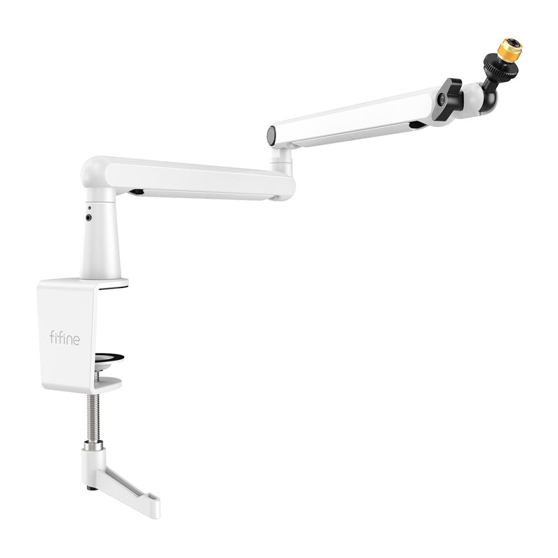 Fifine BM88W microphone desk stand (white) - Image 1