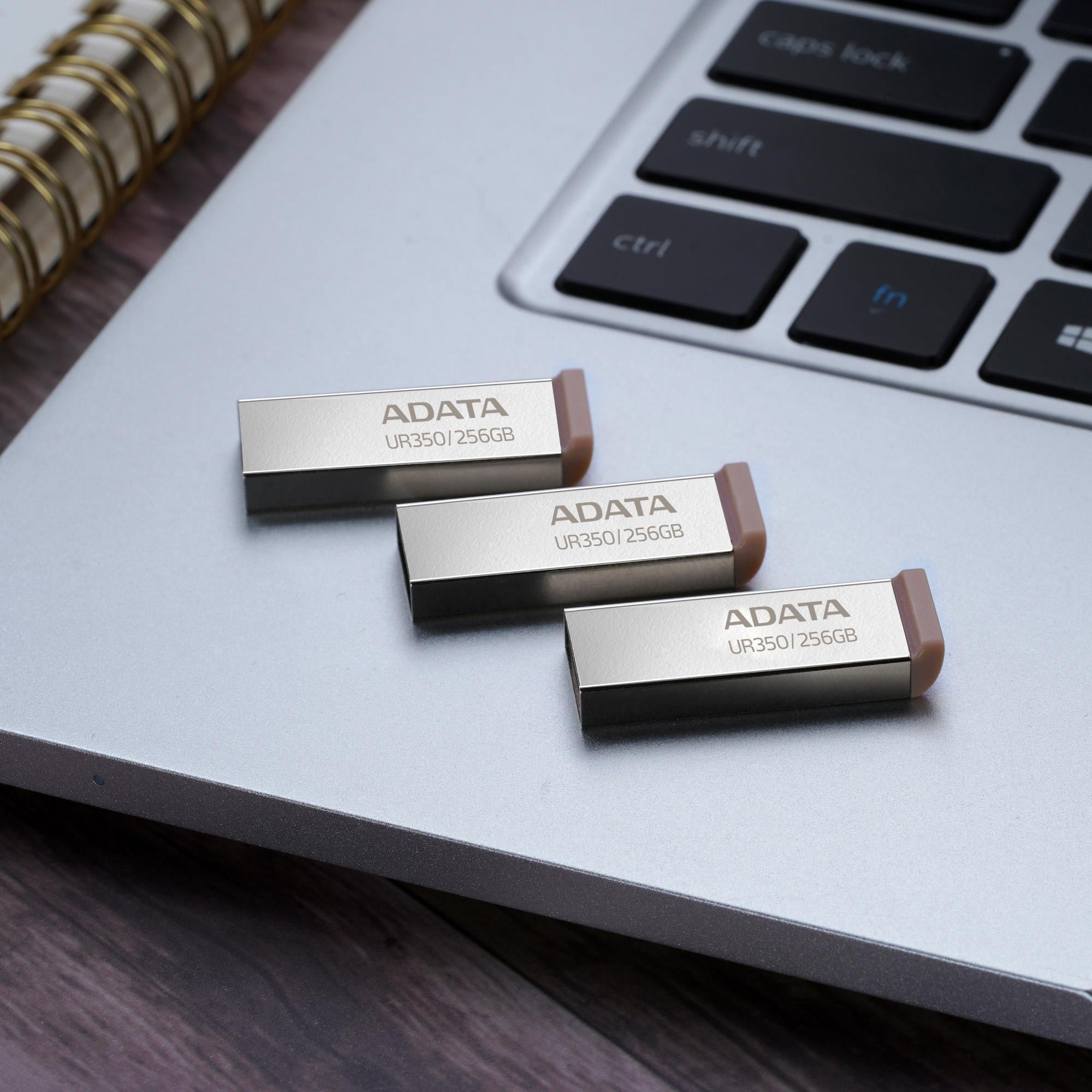 MEMORY DRIVE FLASH USB3.2 256G/UR350-256G-RSR/BK ADATA