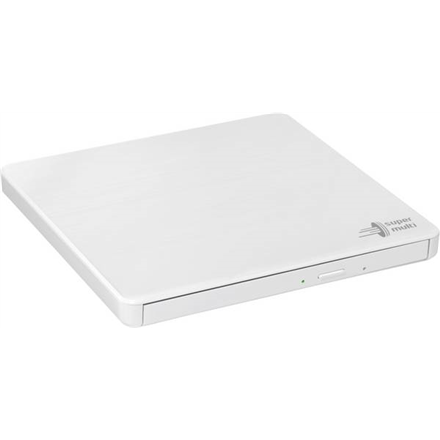 H.L Data Storage | Ultra Slim Portable DVD-Writer | GP60NW60 | Interface USB 2.0 | DVD±R/RW | CD read speed 24 x | CD wr